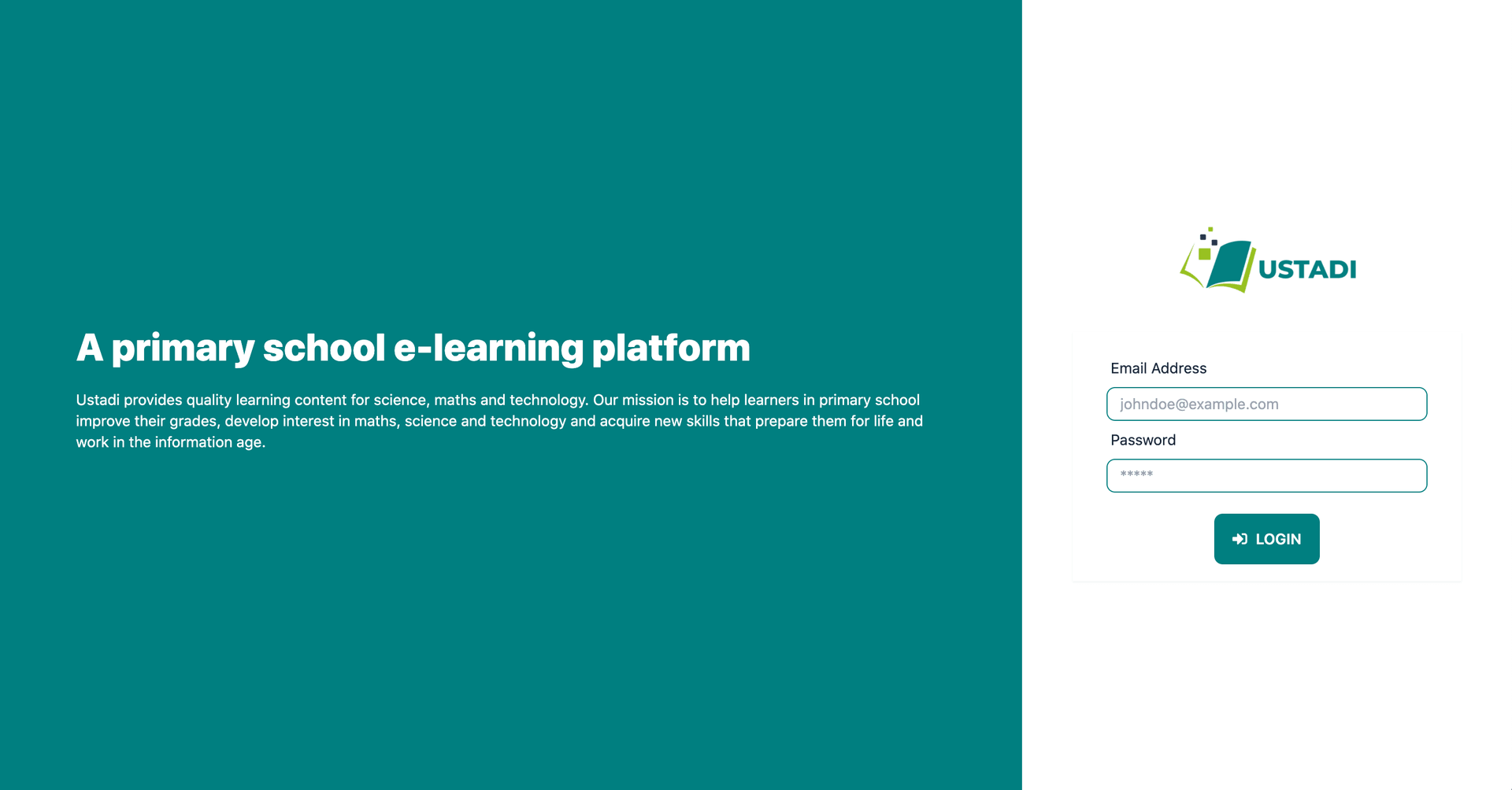 Ustadi E-learning Platform image 1