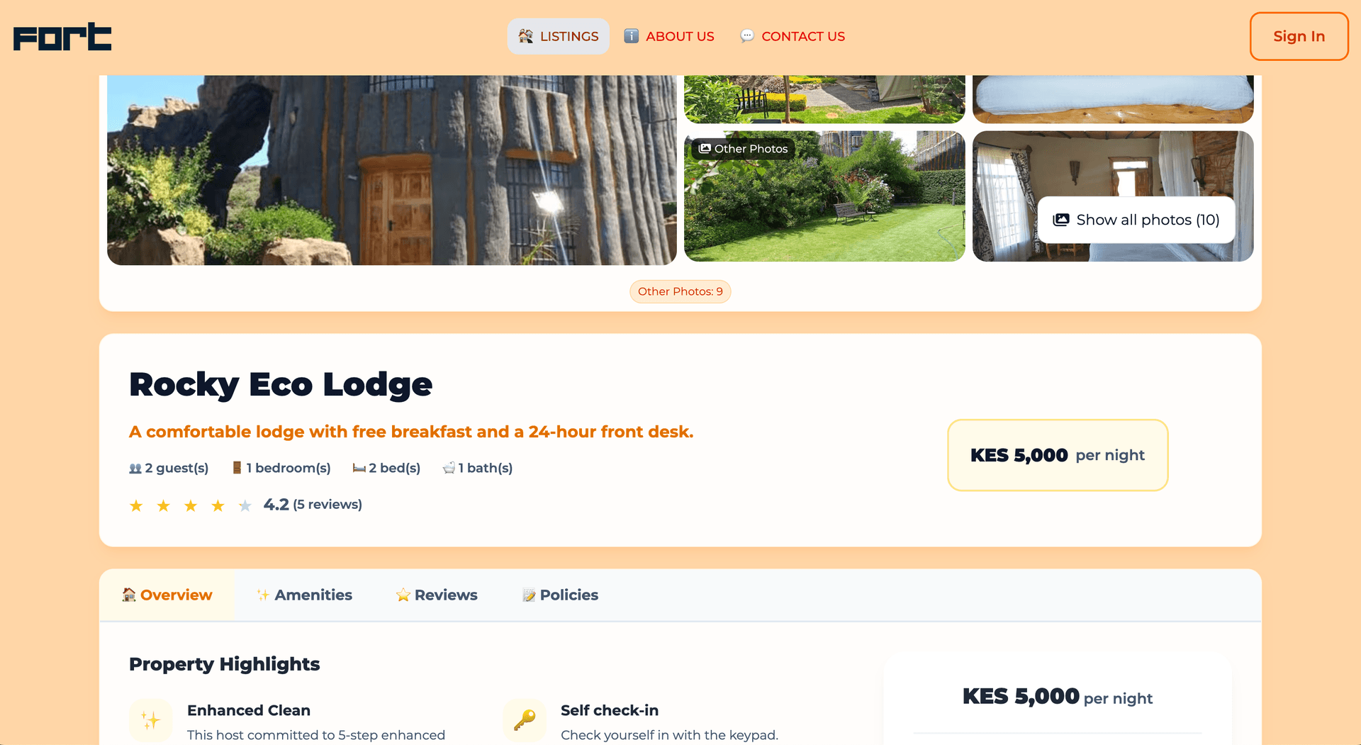 Fort Living Property Management Platform image 3