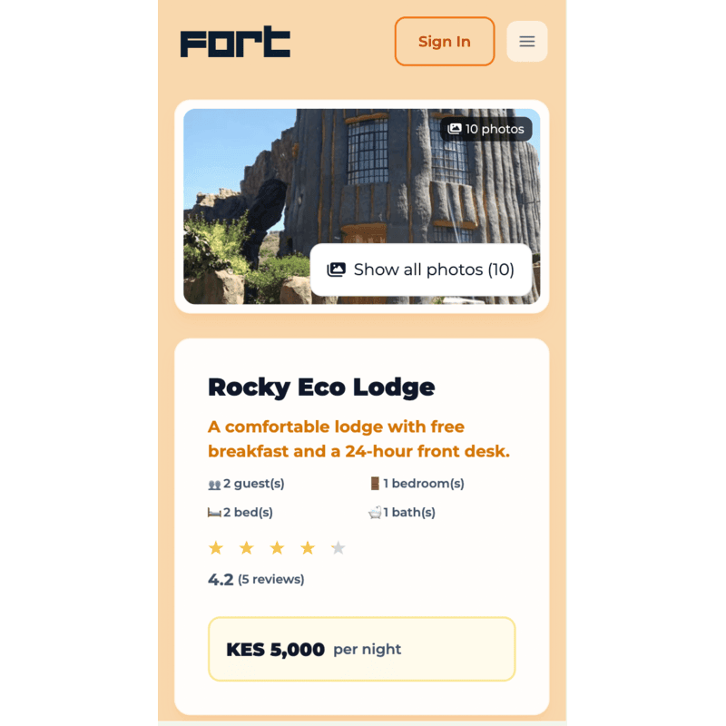 Fort Living Property Management Platform image 5