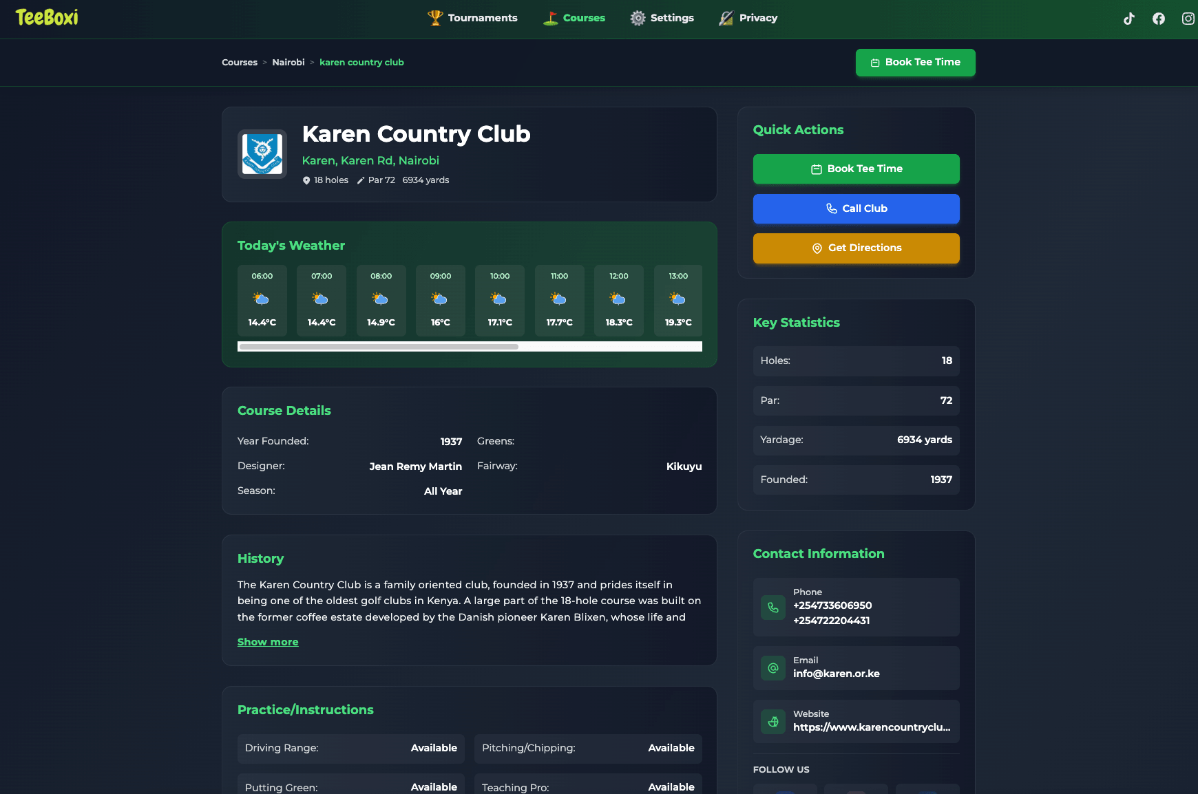 Teeboxi Golf Management Platform image 3